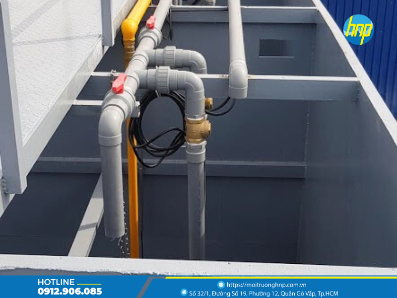 Hệ thống xử lý nước thải sinh hoạt tại Tân Châu - Tây Ninh