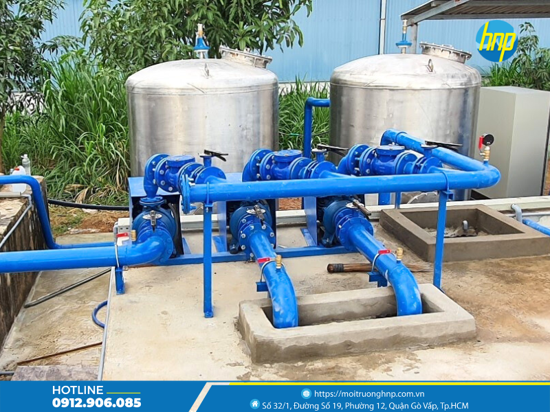 Hệ thống xử lý nước thải sinh sạch trang trại bò sữa Bình Định