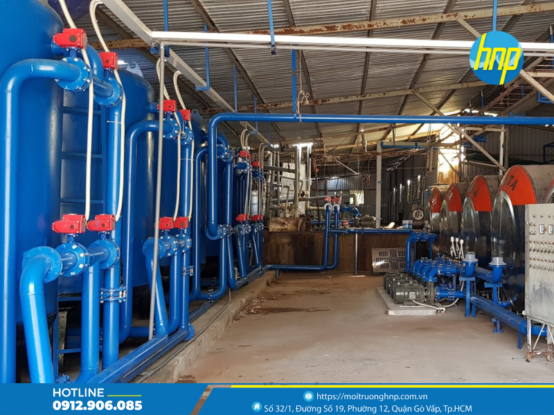 Hệ thống xử lý nước cấp ngành chế biến thủy sản
