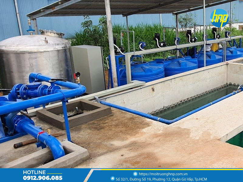 Hệ thống xử lý nước thải sinh sạch trang trại bò sữa Bình Định